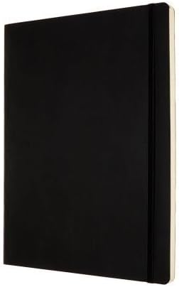 Moleskine Classic Notebook, Hard Cover, XXL (8.5" x 11") Ruled/Lined, Black, 192 Pages (Pack of 12)