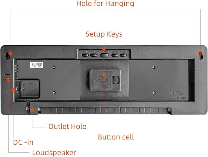 13" Gym Timer Clock, Workout Interval Timer with Remote Control, Count Down & Up Stopwatch, Adjustable Brightness, Large LED Digital Display, Fitness Digital Clock for Home/Garage/Boxing