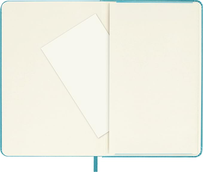 Moleskine Classic Notebook, Pocket, Ruled, Blue Reef, Hard Cover (3.5 x 5.5)