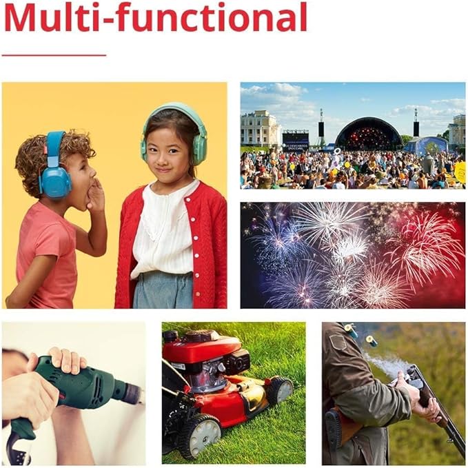 Alpine Muffy Kids - Hearing Protection - CE & ANSI Certified - Adjustable for Ages 3-16 years - Noise Cancelling Headphones - 25dB Sound Reduction Ideal for Protection and Concentration Aid - Yellow