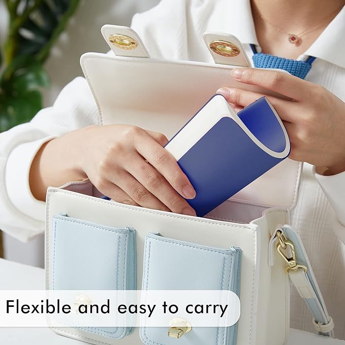 feela 36 Pack Soft Cover Journal Bulk, Lined Blank Travel Journal for Women Men Writing, Notebooks College Ruled for Work, Note Taking Notebook School Business Supplies, 8.2” x 5.5”, A5, Navy